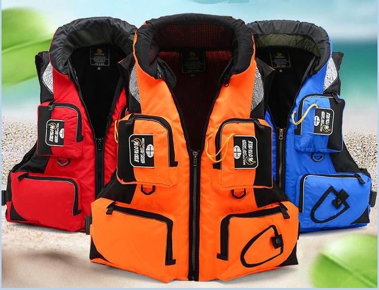 new design fishing life jacket with hidden hood