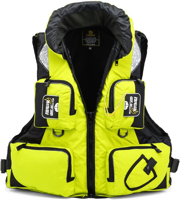 new design fishing life jacket with hidden hood