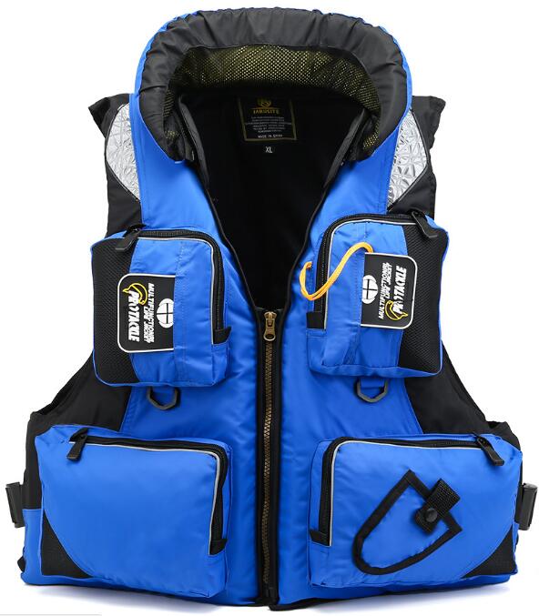 new design fishing life jacket with hidden hood